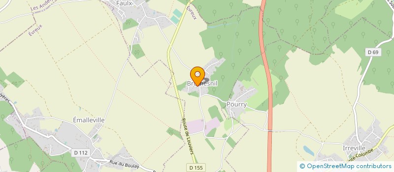 localisation de l'entreprise ZOE FINANCES  LA CHAPELLE-DU-BOIS-DES-FAULX