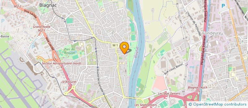 localisation de l'entreprise ZOE III  TOURNEFEUILLE