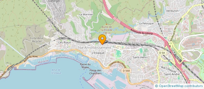 localisation de l'entreprise ZOE LA FEE à MARSEILLE