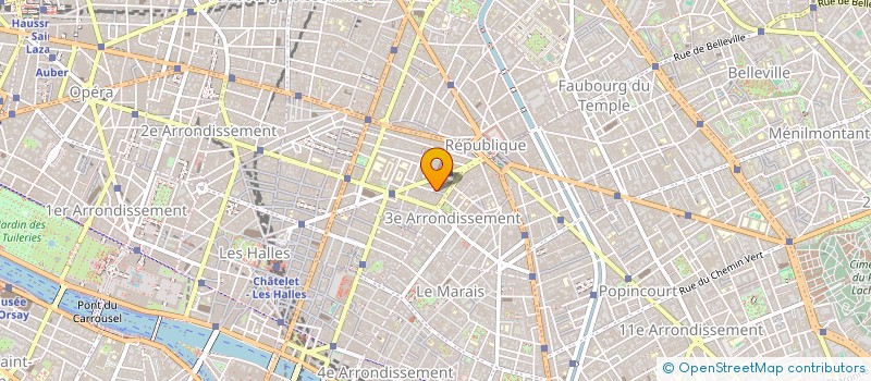 localisation de l'entreprise ZOE RESEAU INT D ECHANGES CULTURELS  PARIS