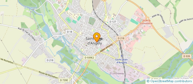 localisation de l'entreprise ZOEGMA  SAINT-JEAN-D'ANGELY