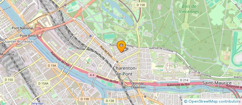 localisation de l'entreprise ZOELILI  CHARENTON-LE-PONT