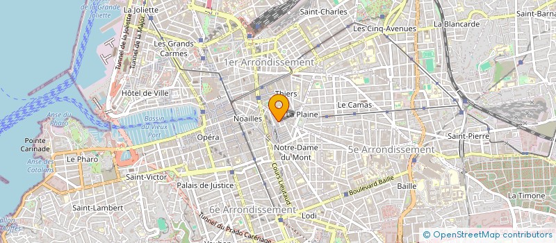 localisation de l'entreprise ZOEME à MARSEILLE