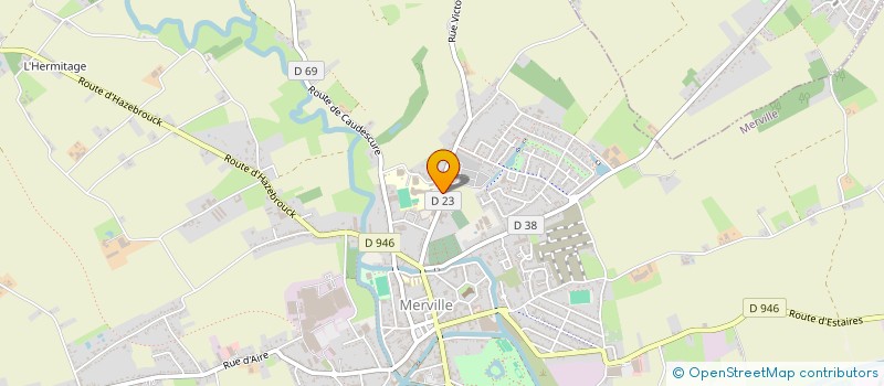 localisation de l'entreprise ZOETA IMMOBILIER  MERVILLE