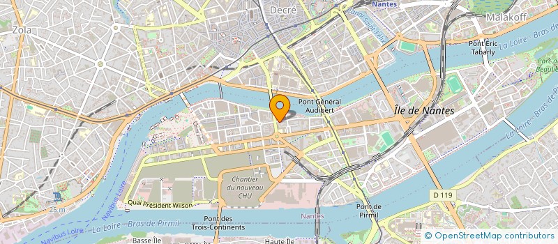 localisation de l'entreprise ZOEVA LANDE à NANTES