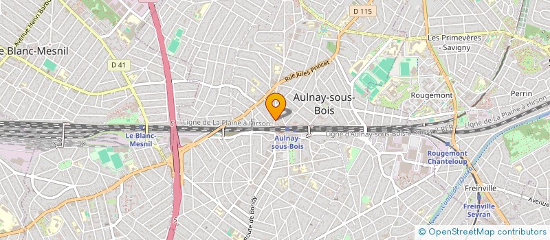localisation de l'entreprise ZOEY CORPORATION à AULNAY-SOUS-BOIS