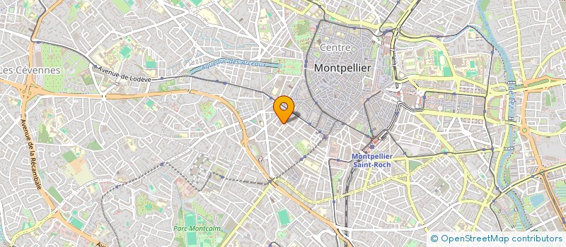 localisation de l'entreprise ZOFA à MONTPELLIER