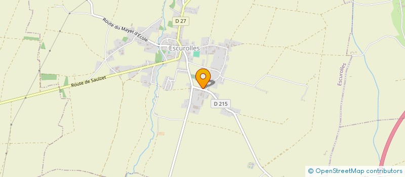 localisation de l'entreprise ZOFRENA  ESCUROLLES