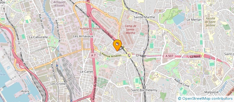 localisation de l'entreprise ZOGALIM à MARSEILLE