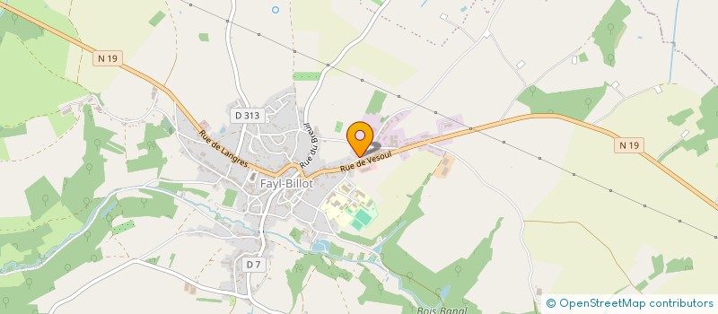 localisation de l'entreprise ZOGOLEX  FAYL-BILLOT