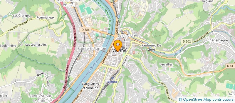 localisation de l'entreprise ZOHAL BOUTIQUE à VIENNE