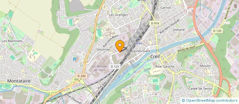 localisation de l'entreprise ZOHAN CARPET à CREIL