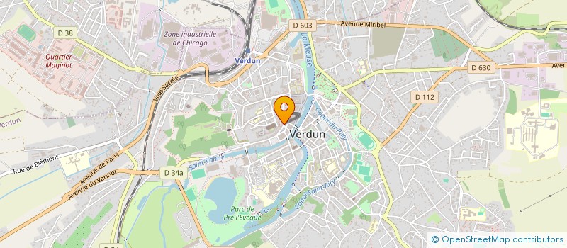 localisation de l'entreprise ZOHANAZAN à VERDUN