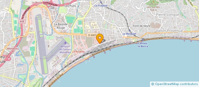 localisation de l'entreprise ZOHAR à CANNES