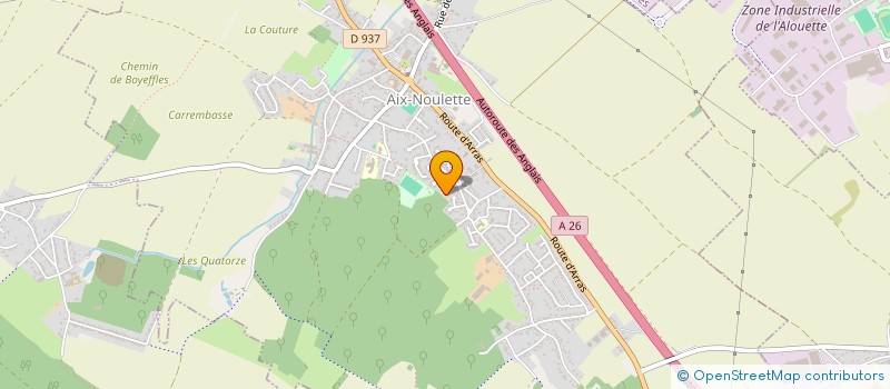 localisation de l'entreprise ZOHO  AIX-NOULETTE