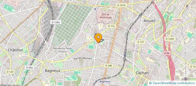 localisation de l'entreprise ZOHRA à BAGNEUX