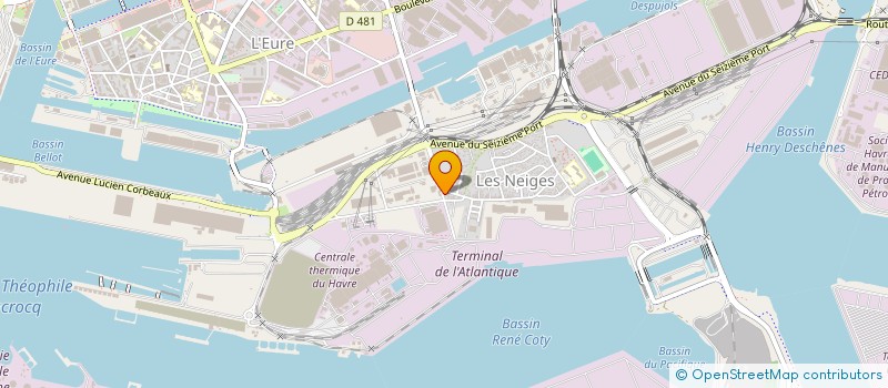 localisation de l'entreprise ZOHRAB AUTO 76 à LE HAVRE