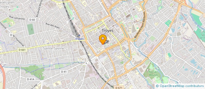localisation de l'entreprise ZOIMMO à TROYES