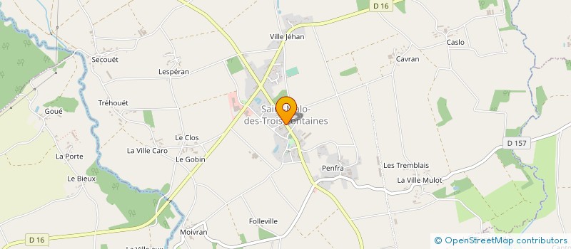 localisation de l'entreprise ZOIZINA  SAINT-MALO-DES-TROIS-FONTAINES