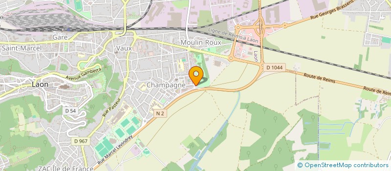 localisation de l'entreprise ZOKAHIWE à LAON