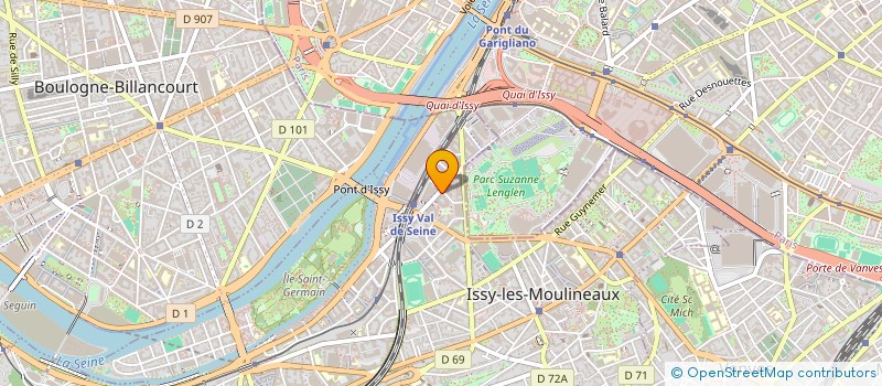 localisation de l'entreprise ZOKI FRANCE SARL à ISSY-LES-MOULINEAUX