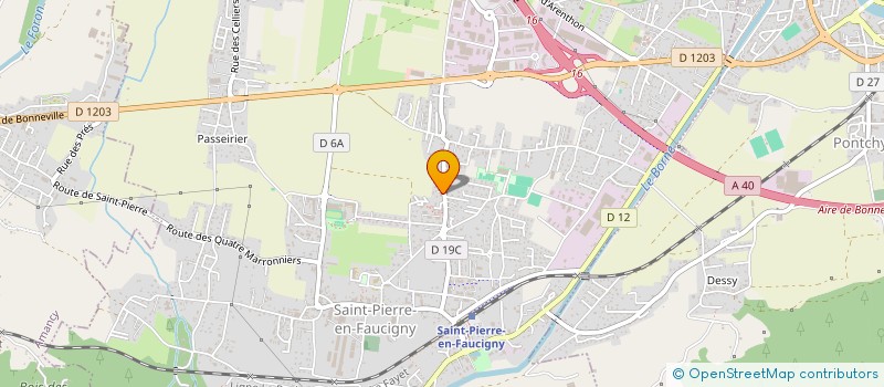 localisation de l'entreprise ZOKI RENOV'  SAINT-PIERRE-EN-FAUCIGNY