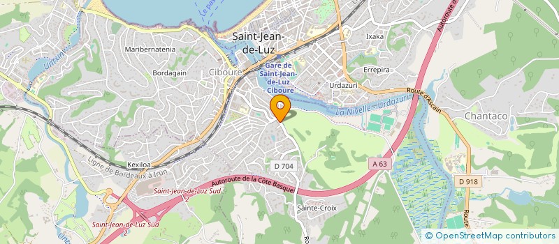 localisation de l'entreprise ZOKOAKO KIROL ELKARTEA ZIBURU à CIBOURE
