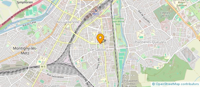 localisation de l'entreprise ZOKOL  METZ