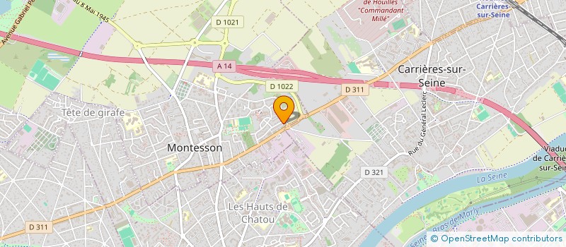 localisation de l'entreprise ZOL  MONTESSON