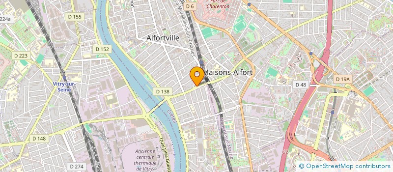 localisation de l'entreprise ZOLA à ALFORTVILLE