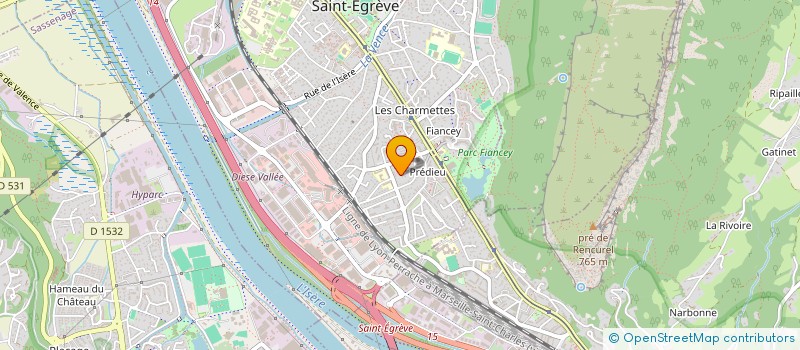 localisation de l'entreprise ZOLA  SAINT-EGREVE