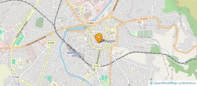 localisation de l'entreprise ZOLA à MONTLUCON