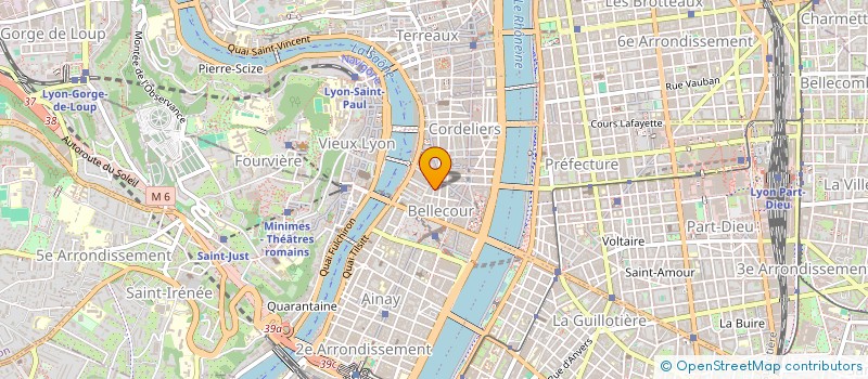 localisation de l'entreprise ZOLA  LYON