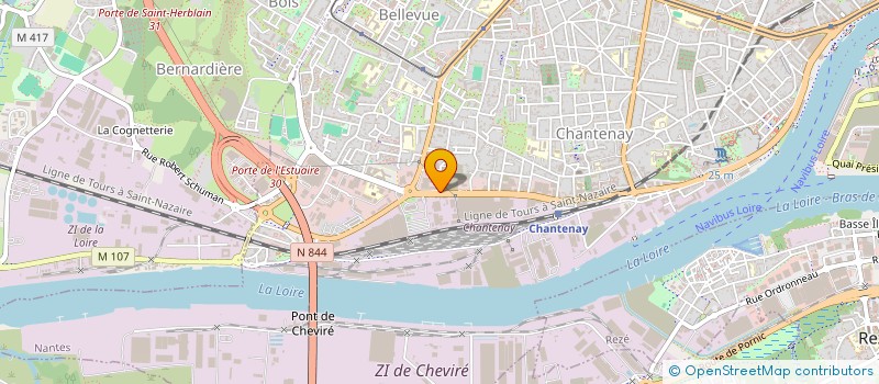 localisation de l'entreprise ZOLA COURTAGE FINANCEMENT à NANTES