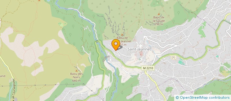 localisation de l'entreprise ZOLA DEVELOPPEMENT  SAINT-JEANNET