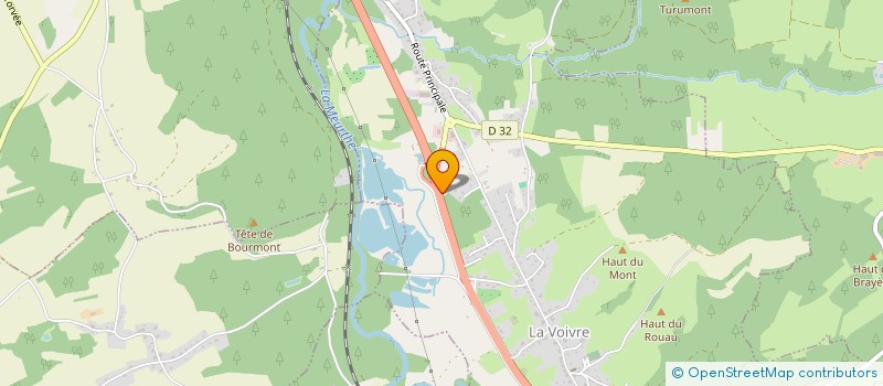 localisation de l'entreprise ZOLA ET TAHO  LA VOIVRE