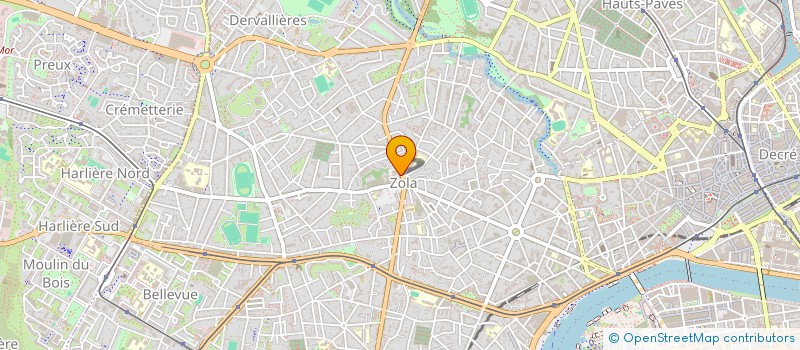 localisation de l'entreprise ZOLA IMMOBILIER 360 à NANTES