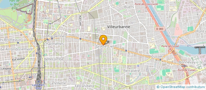 localisation de l'entreprise ZOLA IMMOBILIER SARL à VILLEURBANNE
