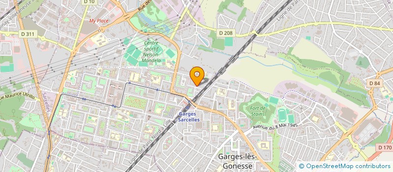 localisation de l'entreprise ZOLA MULTI SERVICES  SARCELLES