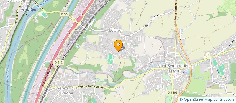 localisation de l'entreprise ZOLANAH  FEYZIN