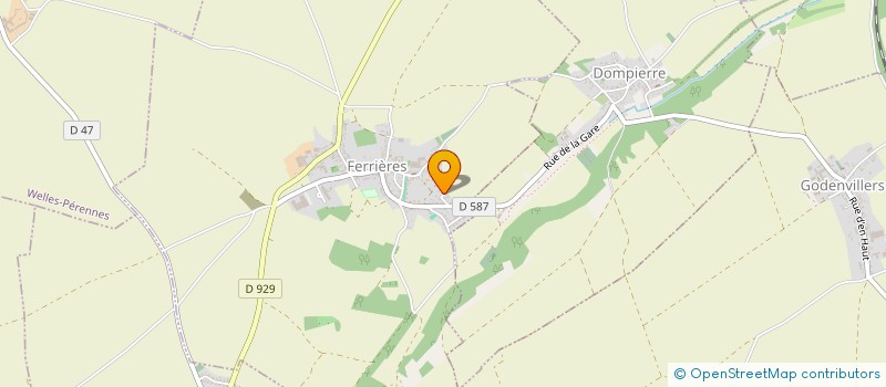 localisation de l'entreprise ZOLATO  FERRIERES