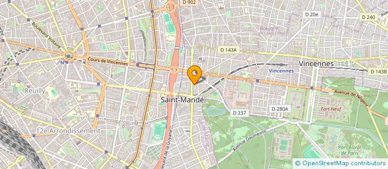 localisation de l'entreprise ZOLDEG à SAINT-MANDE