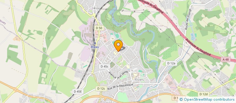 localisation de l'entreprise ZOLEMI  RIVES