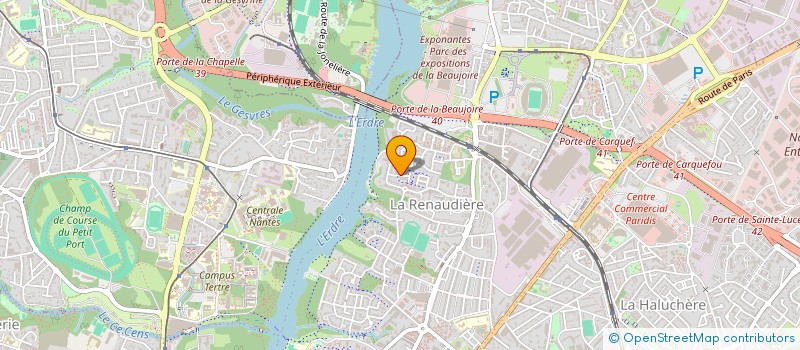 localisation de l'entreprise ZOLERO  NANTES