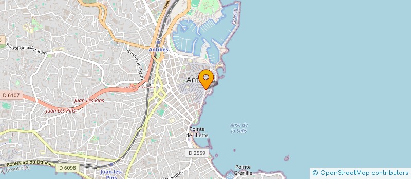 localisation de l'entreprise ZOLEVAL à ANTIBES