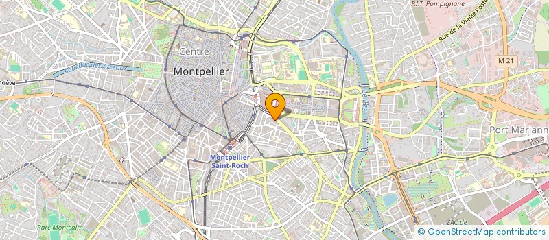 localisation de l'entreprise ZOLIE à MONTPELLIER