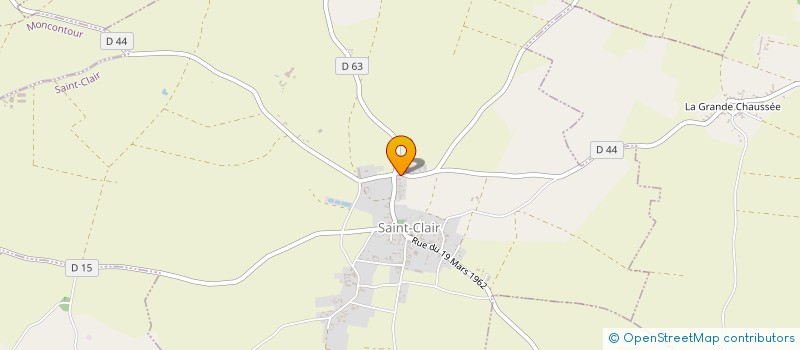 localisation de l'entreprise ZOLLA à SAINT-CLAIR