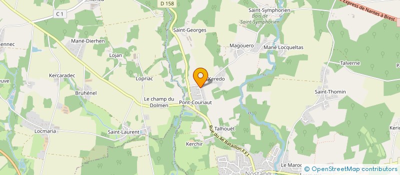 localisation de l'entreprise ZOLOBIS  NOSTANG