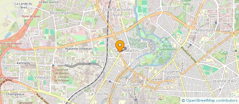 localisation de l'entreprise ZOLOUMEL à RENNES