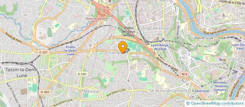 localisation de l'entreprise ZOLTA-TRANS à LYON